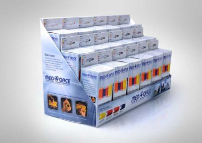 Med4orce Grips – display packaging design for individual grip packages
